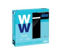 Conair Weight Watchers Ultra Slim Glass Electronic Body Analyser Bathroom Scale - Body Analyser Scale - Black