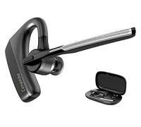Conambo Bluetooth Headset V5.1,Bluetooth Earpiece with 16 Hrs HD Talktime CVC8.0 Dual Microhpone Noise Cancelling,Handy Headset Wireless Headset for iPhone Android Cell Phone Driving Business Office
