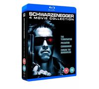 CONAN COMMANDO PREDATOR TERMINATOR Blu Ray 4 MOVIE FILM COLLECTION UK Release R2