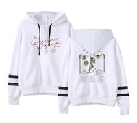 Conan Gray 2025 Tour Hoodie Merch Unisex Bagless Pullover Winter Fashion Harajuku Hooded (White,XXL)