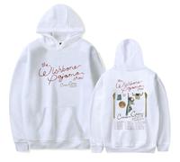 Conan Gray 2025 Tour Hoodie Winter Men/Women Casual Long Sleeve Streetwear Sweatshirts Top (White,S)