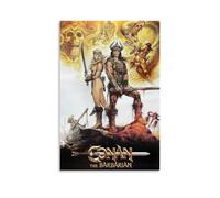 Conan The Barbarian Anti Splash Art Posters Living Room And Bedroom Hanging Paintings Suitable for Multiple Scenarios No Need for Punching Easy to Install Suitable for Gifts And Personal UseUnframe-st
