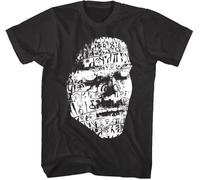 Conan The Barbarian Face Drawings Men's T Shirt Arnold Schwarzenegger Movie(X-Large)