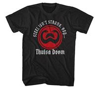 Conan The Barbarian Thulsa Doom Mens T Shirt Steel Isn't Strong Boy Evil Villain Black
