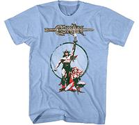 Conan The Barbarian Thulsa Doom Mens T Shirt Steel Isn't Strong Boy Evil Villain Blue XL