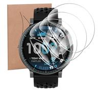 CONAPIKA 3 Pieces Protective Film for Amazfit Active Max, Ultra Thin Soft TPU Protective Screen Transparent Anti-Scratch Sensitive Touch Free Bubble Free Screen Protector Film