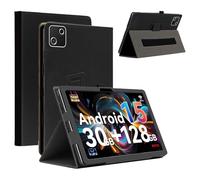 CONAPIKA Tablet Case for Whitedeer G13 2025 Latest Android 15 Tablet 10 10 Inches, Ultra Thin PU Leather Cover Folding Stand Protective Magnetic Case Cover with Pen Holder and Wrist Strap, Black