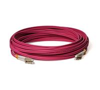 CONBIC® - 75m Fibre Optic Cable OM4 - LC to LC Male Duplex 50/125 Patch Cable (Indoor cable)