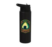 Conbini Survivalist Onigiri Japanese Food Stainless Steel Insulated Water Bottle