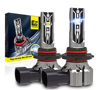 ConBlom 9005 HB3 LED Headlight Bulbs, 12V 70W 12000Lumens 6000K Xenon White 9005 Adjustable Beam Lamps, IP67 Waterproof, Pack of 2
