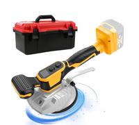 ConBlom Tile Vibration Machine For Dewalt 20V Battery, 8 Speeds Adjustable Suction Cup Tile Vibration Tool, Automatic Leveling Hand-held Tile Tiling Machine, Digital Display & Lock Design (No Battery)