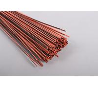 Conboxus 25X Guitar Purfling Wood Veneer Inlay Strips for Lutherie,DIY Guitar Building and Repair,840 * 1.5 * 1.5mm (orange)