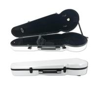 Conboxus Carbon Composite 4/4 Viola Case Hard shell Travel Case, Backpack,Straps,Protection,Waterproof Durable, Ultra-Light Build (white)