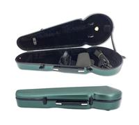 Conboxus Carbon Composite 4/4 Viola Case Hard shell Travel Case, Backpack,Straps,Protection,Waterproof Durable, Ultra-Light Build (green)