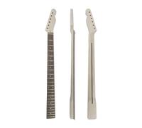 Conboxus Electric Guitar Neck, 22 Fret 30-inch Maple Guitar Heads Unfinished Replacement Electric Bass Necks,Normal nut, Bolt on heel, Without Binding