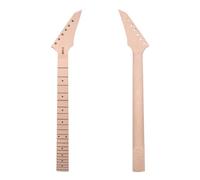 Conboxus Electric Guitar Neck 24 fret 25.5 inch Maple Wood Fretboard Guitar Neck Locking Nut DIY Shark Fin Inlay Replacement (bolt on heel) (Polka Dot,fashion)