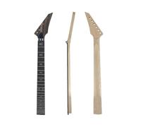 Conboxus Electric Guitar Neck with Nut 24 Fret 648mm Maple Rosewood Floyd Rose Locking Nut Replacement Necks,Cool Inlay Bolt on heel Without Binding