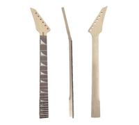 Conboxus Right Hand Electric Guitar Neck 22 Fret 648mm Maple Rosewood Back Heads Floyd Rose Locking Nut Replacement Necks, Bolt on heel Without Binding Double side dots