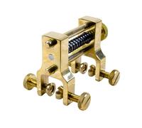 Conboxus Violin Repair Tools Double-Sided End Joint Clamp Edge Metal Clamp Crack Repair Tool For Violin and Cello Makers' Woodworking Projects