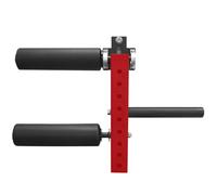 Conbut Leg Extension and Curl Machine Combo Leg Extension Attachment Adjustable Red Home Gym Equipment for Strength Training Compact Leg Workout Machine for Thighs, Quads & Hamstrings