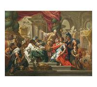 Conca Alexander Great Temple Jerusalem Painting Large Wall Art Poster Print Thick Paper 18X24 Inch