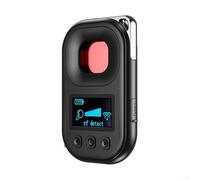 Conceal Camera Detector with Electromagnetic Wave, Magnetic Field and Infrared Detection for Wireless Signal Scanning and Anti-Theft Alarm, Black