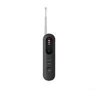 Conceal Detector Wireless Signal Scanner for GPS Camera RF Sweeper 6 Gear Sensitivity Anti Device for Car Home for hotel Privacy Protection Black