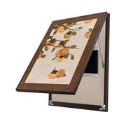 Conceal The Electricity Meter Hydraulic Lift up Opening Fuse Box Cover Cabinet Decorative Electrical Panel Entrance Hall Balcony(B,55x45cm)