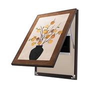 Conceal The Electricity Meter Hydraulic Lift up Opening Fuse Box Cover Cabinet Decorative Electrical Panel Entrance Hall Balcony(A,55x45cm)