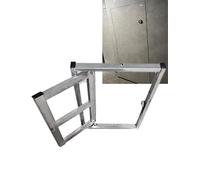 Concealed Access Door for Fire Hydrant, Plumbing & HVAC, Flush Mount Hidden Panel, Tile and Wood Finish Wall Inspection Cover