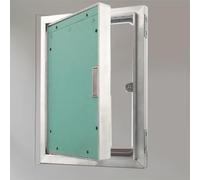Concealed Access Door Panel 50x70cm (20"x28") Paintable Sheetrock Access Door for Plumbing & Electrical Spring Type Cover & Easy Installation 30x30 40x40 60x60 90x100 Options Available