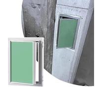 Concealed Access Door Panel for DrywallInspect Hatch Durable Gypsum & Metal Cover Plate for Gas Meter & Water Shut OffEasy Install & Stylish