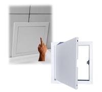 Concealed Access Panel 20x30 30x30 30x60 40x50 50x60 60x60 - Sturdy Inspection Hatch Flush Mounted, Push-to-open - Wall Hole Cover For Valves Control Boxes, Water Pipes(Bkack,30x50cm)