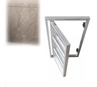 Concealed Access Panel for Tile Wall, Flush Mounted Inspection Door with Push Button Magnetic, Flush Mount Inspection Door Service Revision Hatch