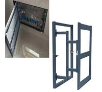 Concealed Access Panel - Steel Frame Wall Cover for Plumbing & Electrical 18x22in Drywall Inspection Hatch Tileable Access Plate for 12x12 14x14 16x16 Inch Openings