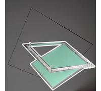 Concealed Attic Panel for Drywall, Indoor Ceiling Access Panel for Industrial/Residential/Office Building, Pop Out Access Board Service Doors(40 x 40cm/16 x 16in)