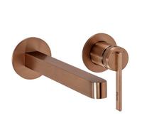 Concealed Basin Tap Rea Grace Brush Copper
