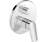 Concealed Bath Shower Mixer Duravit No.1 Ø170mm Chrome N15210012010