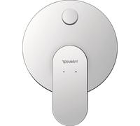 Concealed Bath Shower Mixer Duravit Wave with flush-mounted body Ø125mm Chrome WA4210008010