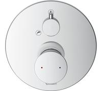 Concealed Bath Shower Mixer Duravit White Tulip, with safety device Chrome