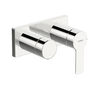 Concealed Bath Shower Mixer Hansa LIGNA Rectangular Chrome