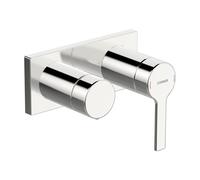 Concealed Bath Shower Mixer Hansa RONDA Rectangular 175x75mm Chrome