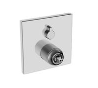 Concealed Bath Shower Mixer Hansa VAROX PRO Square 150x150mm Chrome