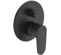 Concealed Bath Shower Mixer Ideal Standard Cerafine O 163x163mm Silk Black