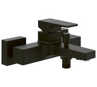 Concealed Bath Shower Mixer Villeroy and Boch Architectura Square 210x101x198mm Matt Black TVT125001000K5