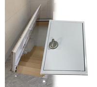 Concealed Ceiling Access Hatch for Basement Tile Floor Door for Garage/Bedroom/Pantry Recessed Crawl Space Cover Sizes 85/75/65/55 CM Durable & Easy to Install (75x45 CM)