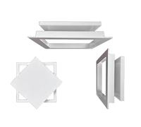 Concealed Ceiling Access Panel, Aluminum Access Door, Recessed Inspection Hatch Ceiling Service Hatch Hole Cover, for Electrical & Plumbing