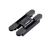 Concealed Door Hinges 2pcs Adjustable Invisible Door Closing Hinge Silent Concealed Three-Dimensional Hidden Cross Hidden Door Hinges(177 * 28mm)