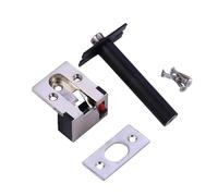 Concealed Door Security Chain Latch Zinc Alloy Self Closing Bolt