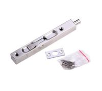 Concealed Flush Latches with Not Pry Reversible Turnpiece Flush Bolt Locking Device for Sliding French Storms Door Not Pry Door Mechanism
